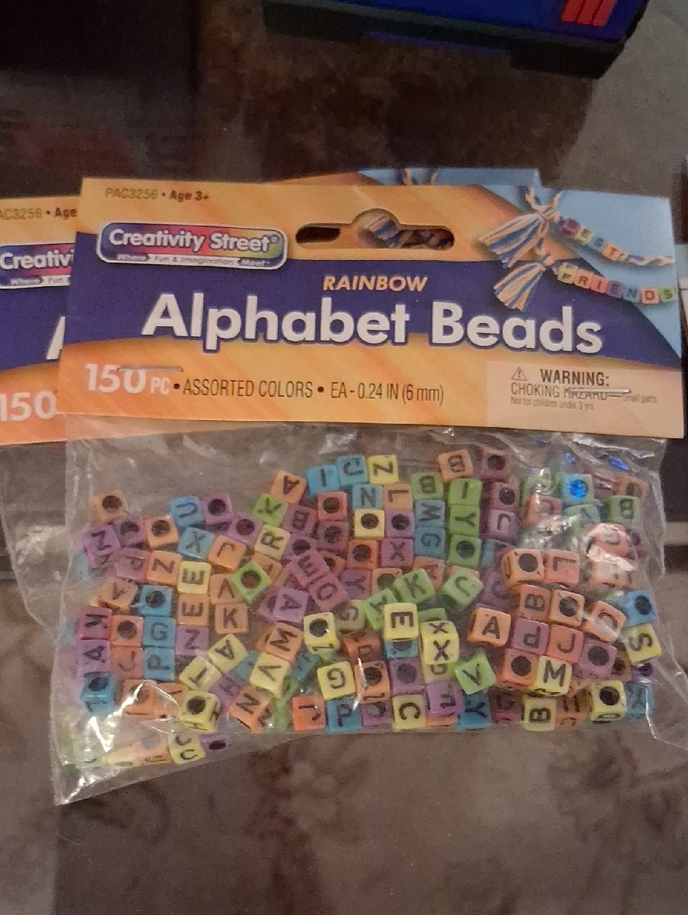 ALPHABET BEADS